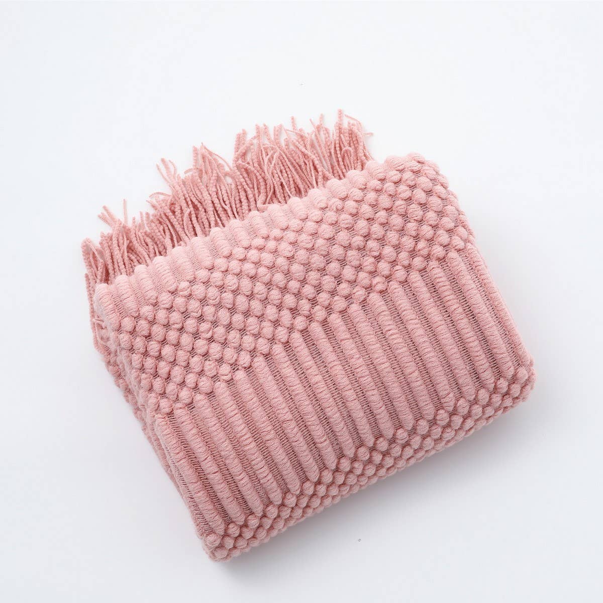 DOUDOU BLANKET FRINGED SHAWL BLANKET
