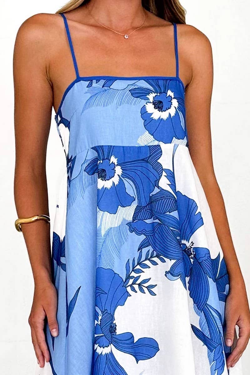 CWDHL1075_SUMMER BACKLESS SUSPENDER SEXY HIGH WAIST DRESS