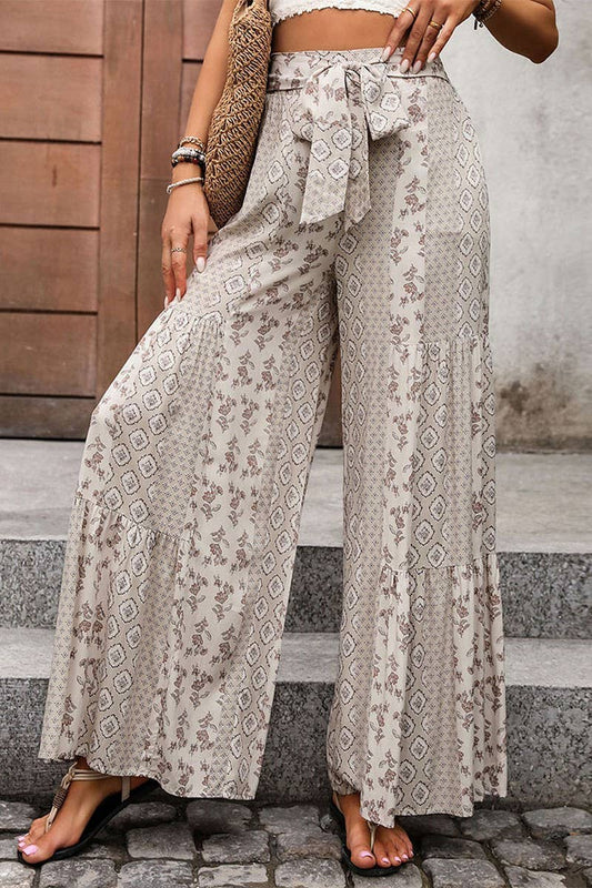 CWBLP0771_HIGH-WAISTED TIE-BACK WIDE-LEG TROUSERS