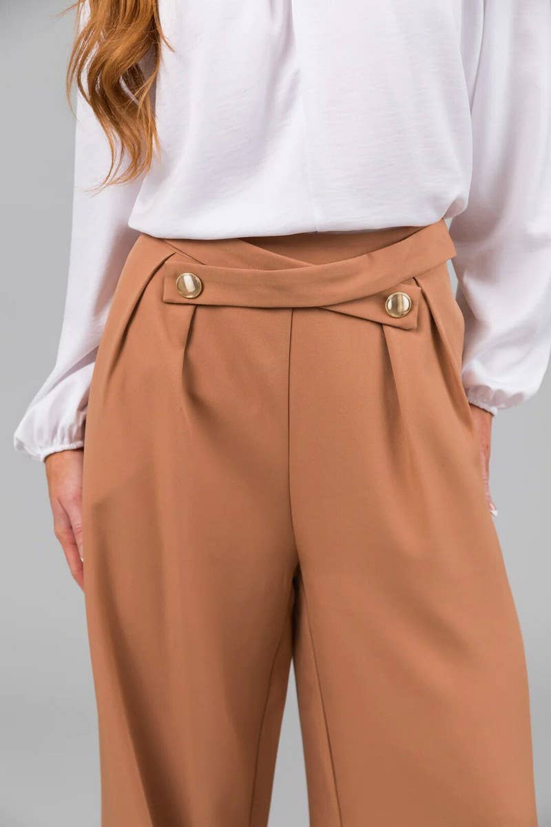 CWBLP1396_SOLID COLOR LOOSE CASUAL STRAIGHT WIDE-LEG PANTS