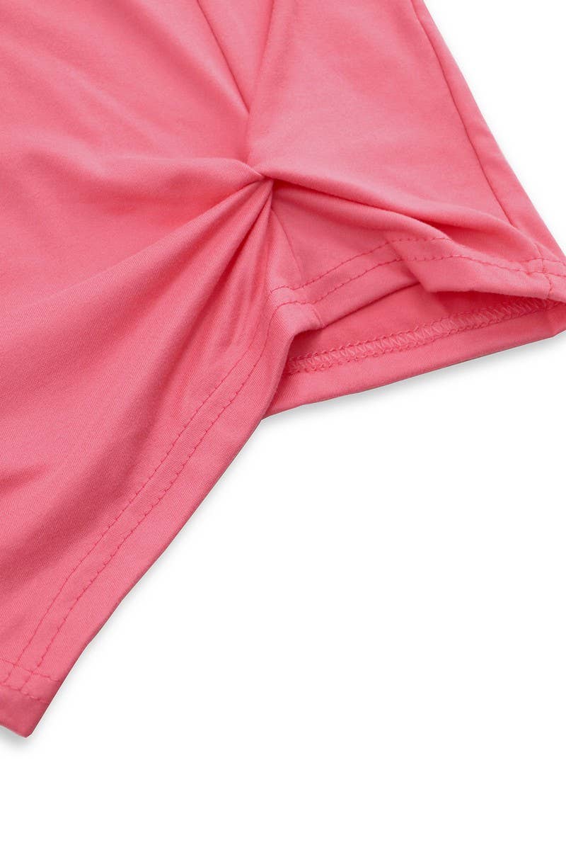 CWTBLS2251_RIBBED KNIT SLIM FIT CROP SHORT SLEEVE TOP