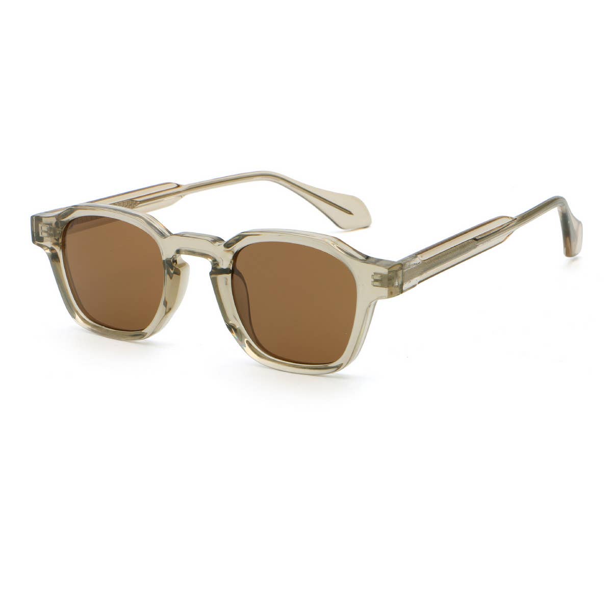 TRENDY STREET STYLE SQUARE FRAME SUNGLASSES