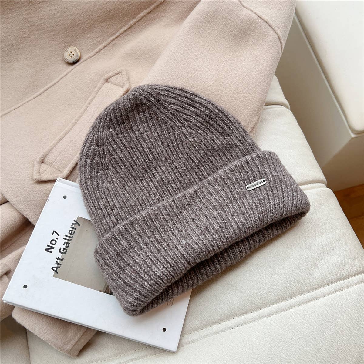 CWAH3158_WOMEN'S FASHION WINTER THICK WOOLEN HAT