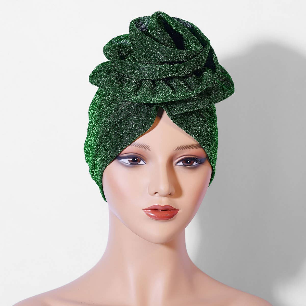 NEW LADIES BRIGHT SILK LARGE FLOWER HEADSCARF