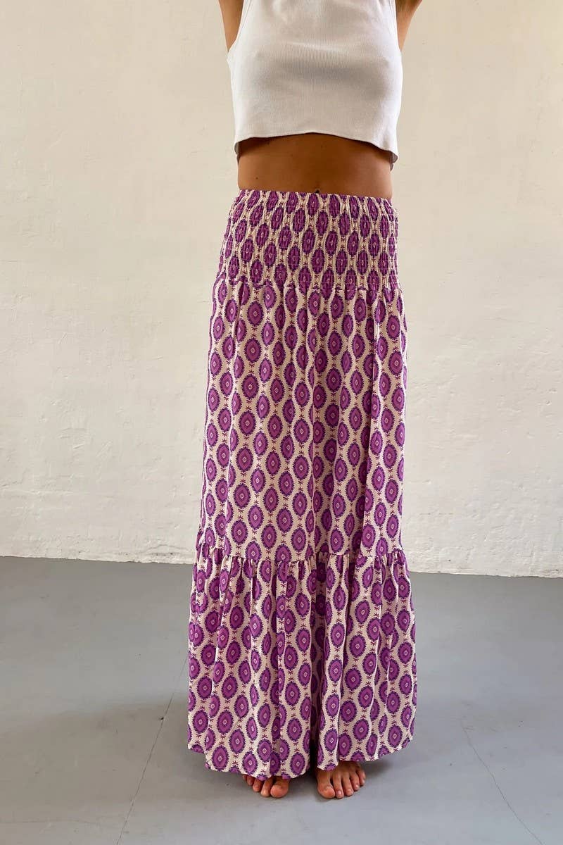 CWBLS0564_NEW SUMMER HOLIDAY STYLE SWING SKIRT