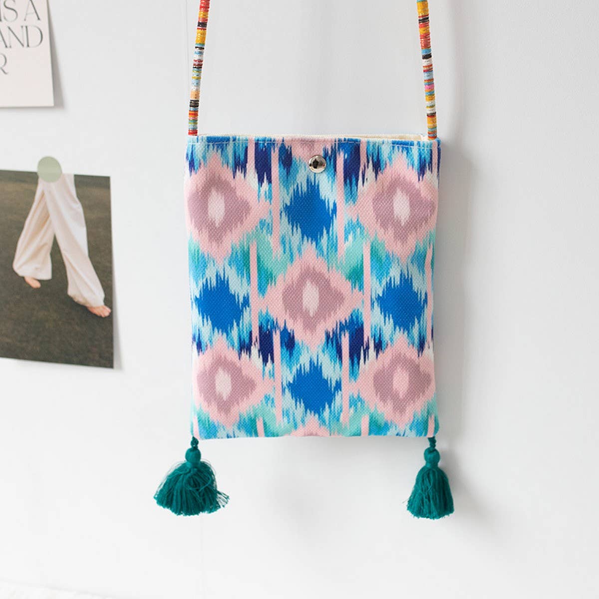 Ethnic Style Cotton Crossbody Phone Bag_CWAB5583