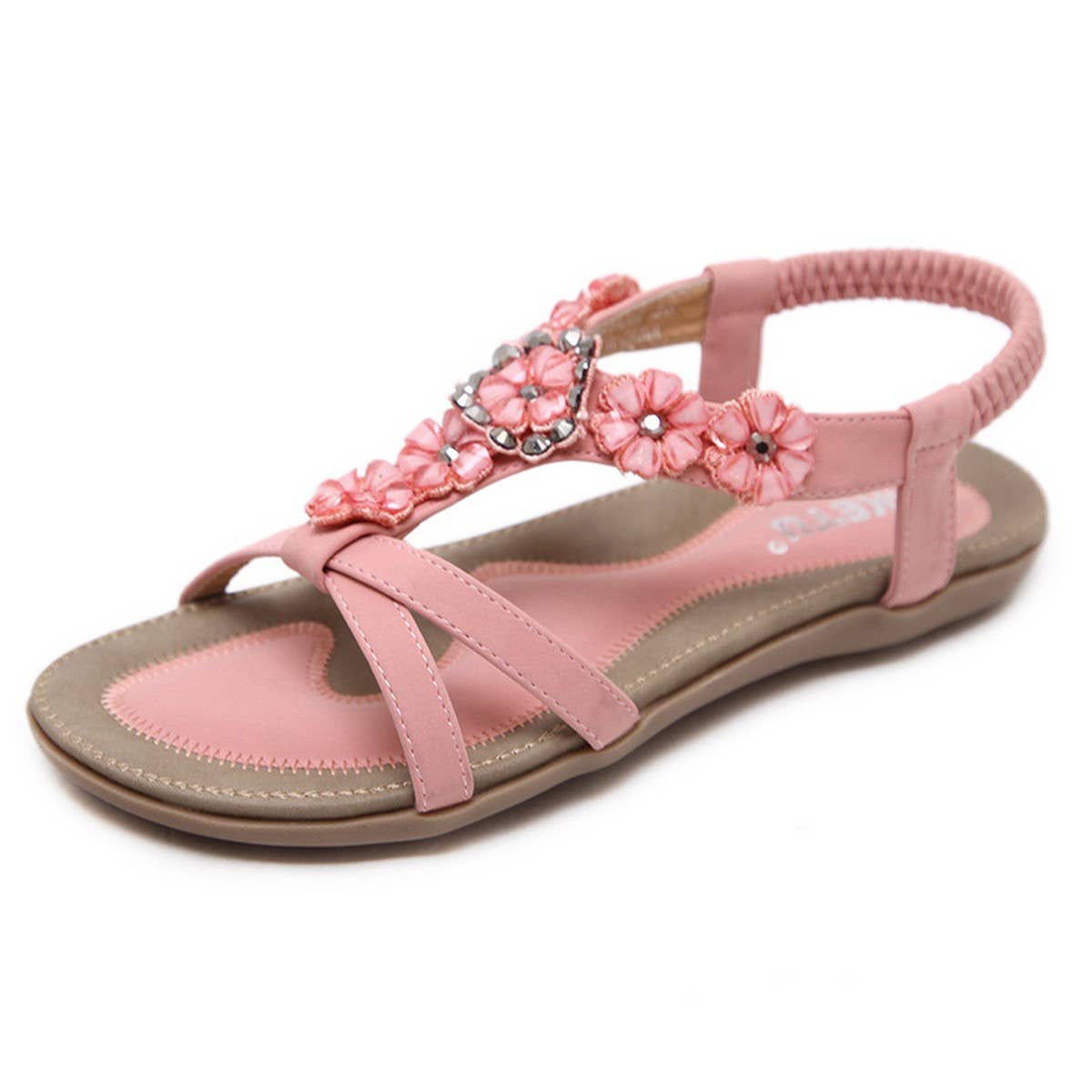 BOHEMIAN FLORAL RHINESTONE SANDALS_CWSHS0482