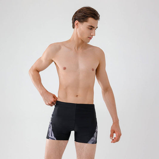 Men's 5-Inch Lined Quick Dry Swim Shorts Plus Size