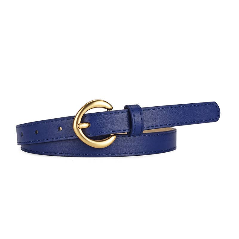 Alloy buckle belt everything simple fashion trend belt