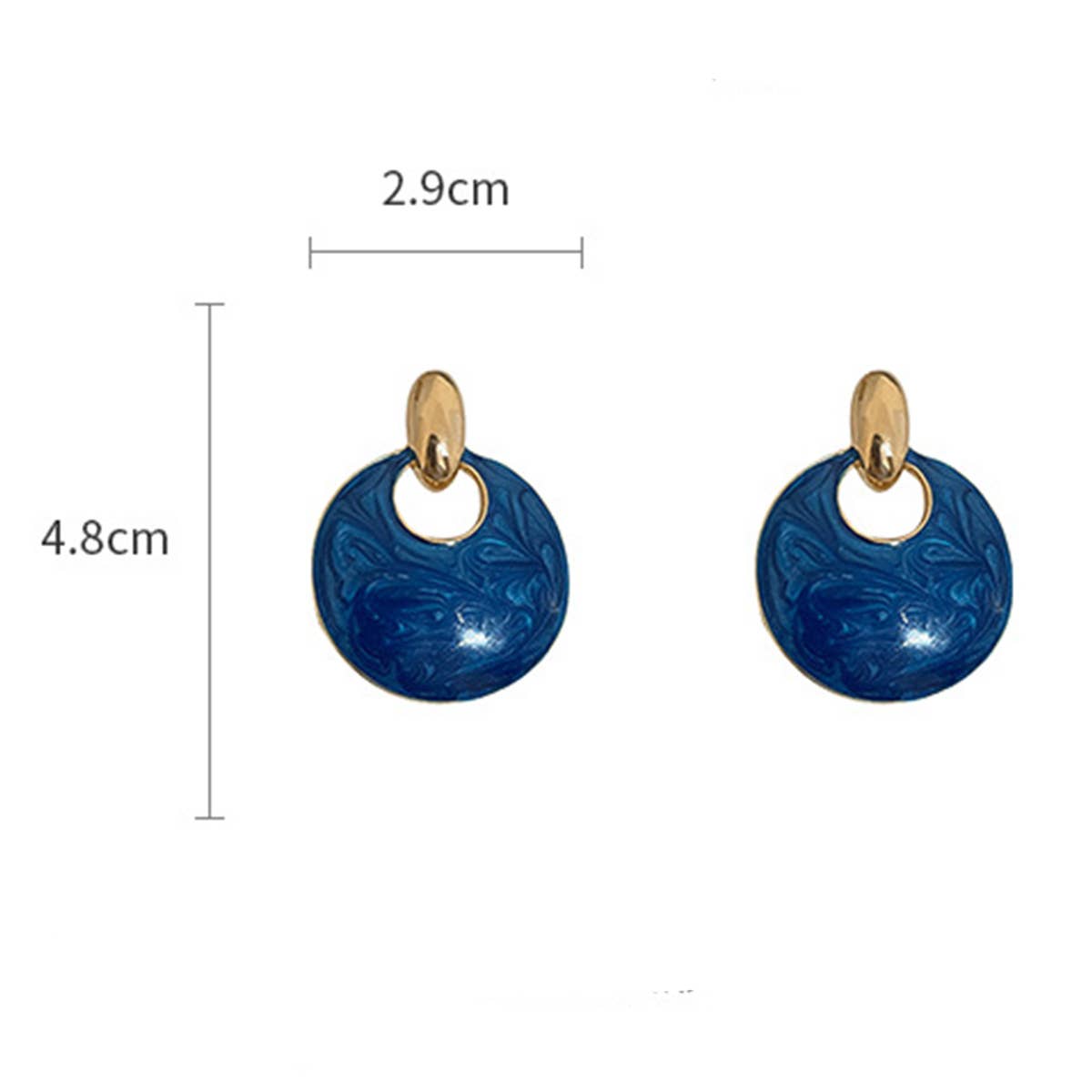 SIMPLE RETRO STYLE FASHION GEOMETRIC EARRINGS_CWASC1336