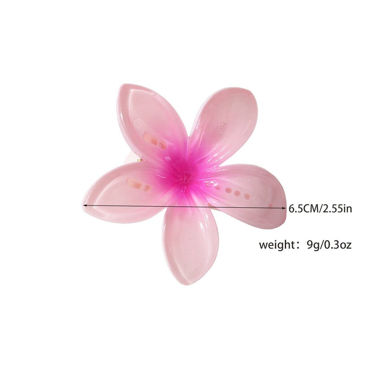 Egg Flower Duckbill Hair Clip Vacation Accessory