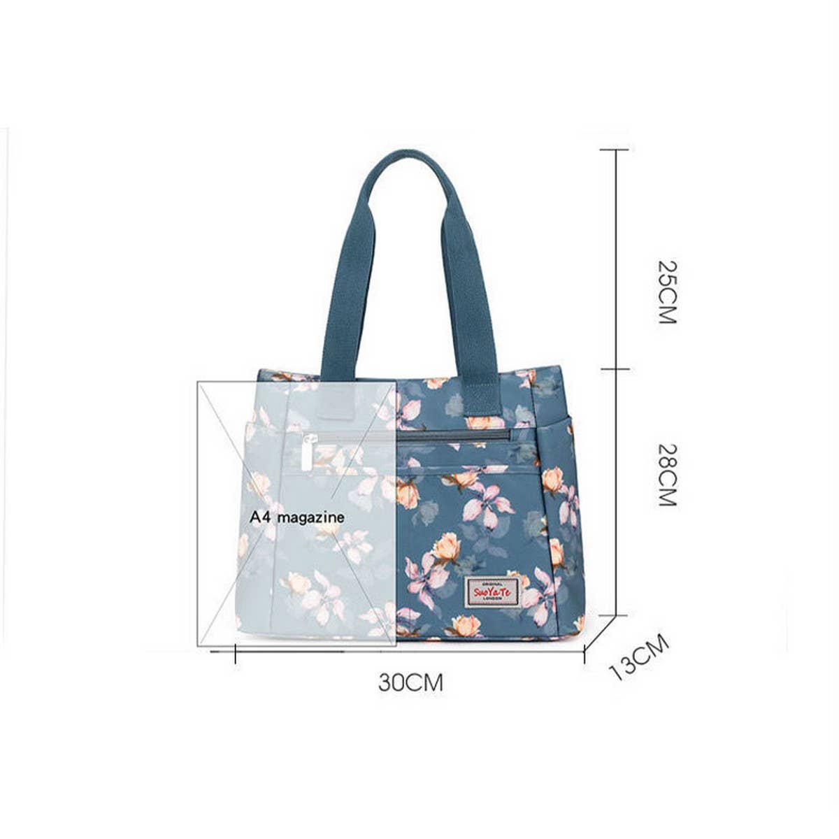 PRINT WATER-REPELLENT SHOULDER CROSSBODY BAG_CWAB3446