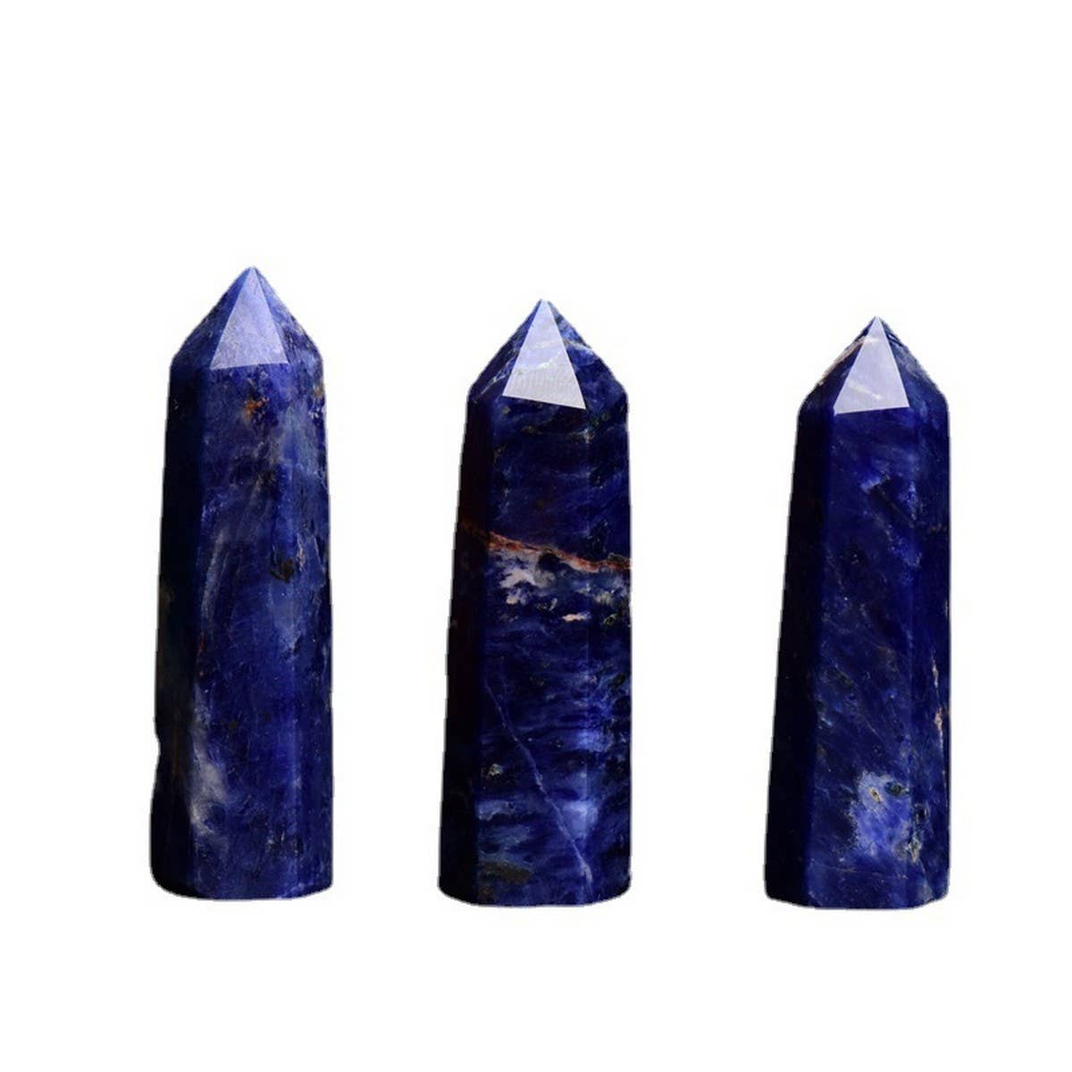 Natural Blue Lace Agate Crystal Tower