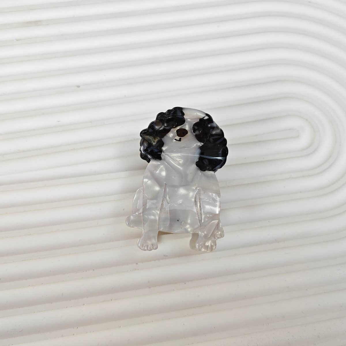Cartoon Corgi Hair Claw Clip, Acetate Material_CWAHA6433