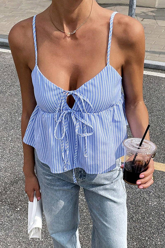 CWTTSL0439_SUMMER SEXY HOT GIRL SUSPENDER STRIPED VEST