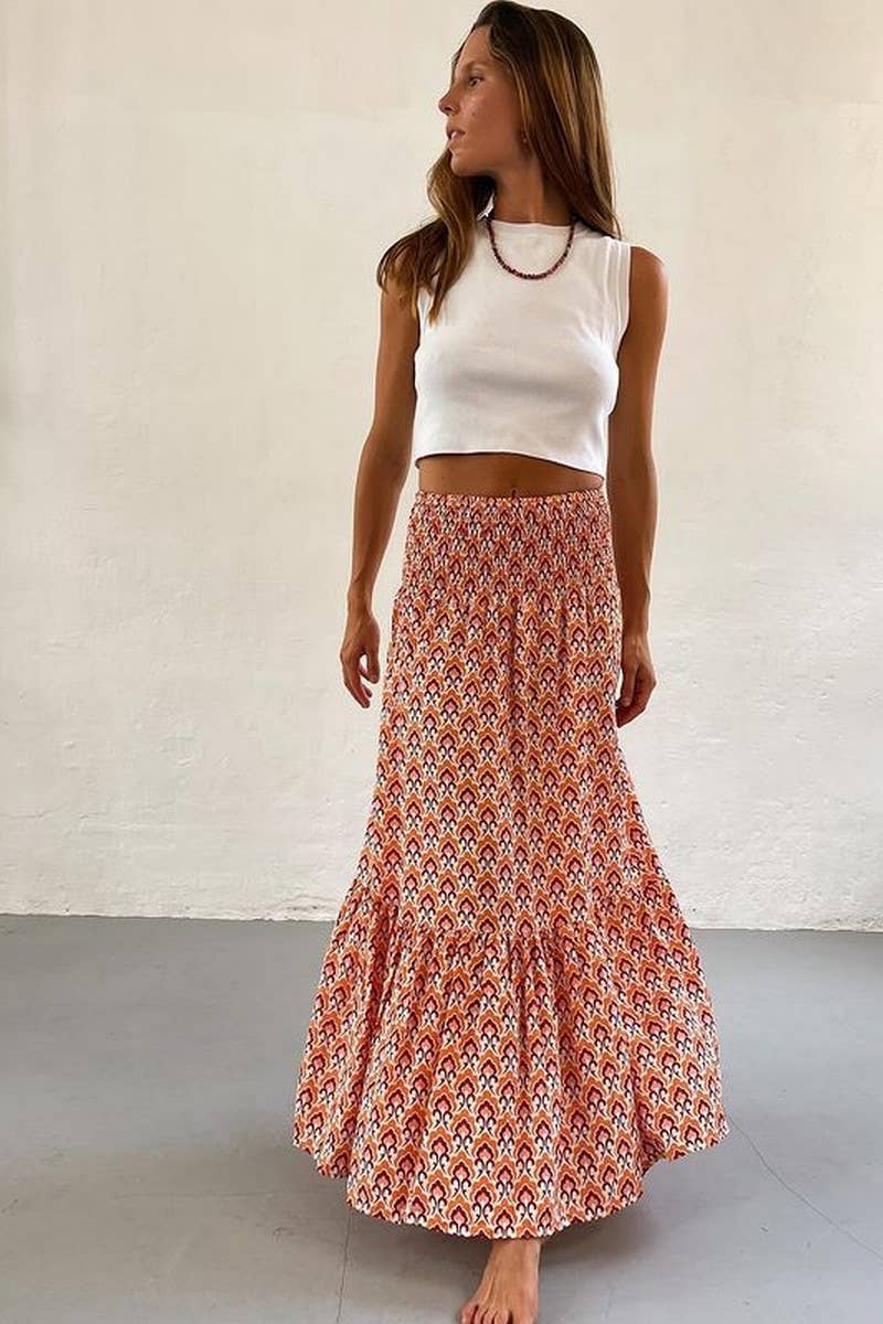 CWBLS0564_NEW SUMMER HOLIDAY STYLE SWING SKIRT