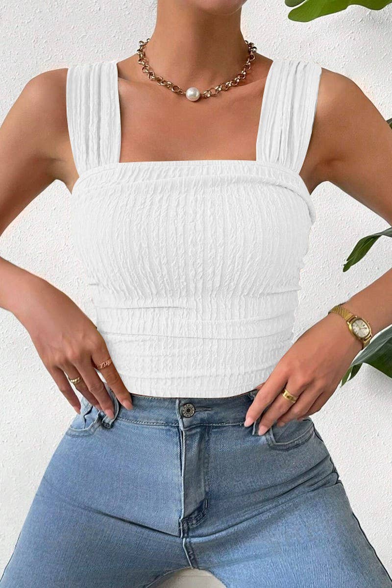 CWTTK1180_SQUARE NECK STRAP CROP TANK TOP