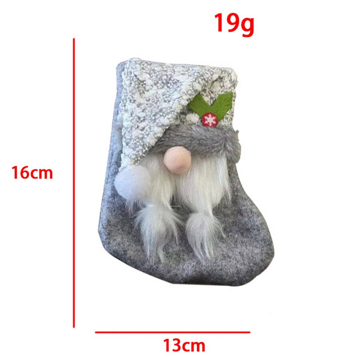 CREATIVE FACELESS OLD MAN CHRISTMAS STOCKINGS