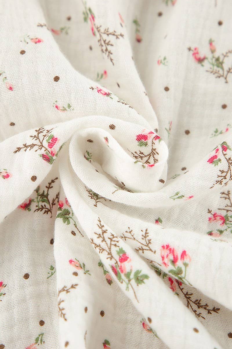 CWSPJ0361_COTTON PRINTED LONG SLEEVE SHORTS PAJAMA SET