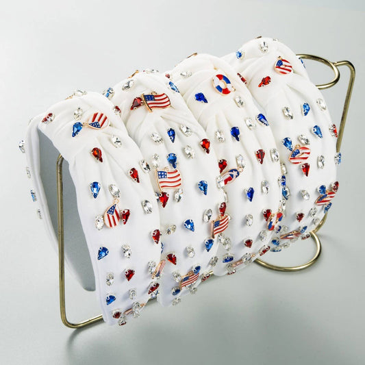 INDEPENDENCE DAY CREATIVE WIDE-BRIMMED HEADBAND_CWAHA1256