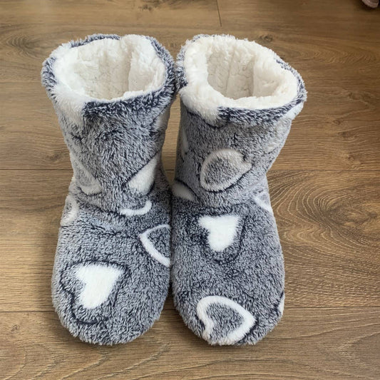 ADULTS THICKENED VELVET COMFORTABLE SOCK SLIPPERS_CWMS1206