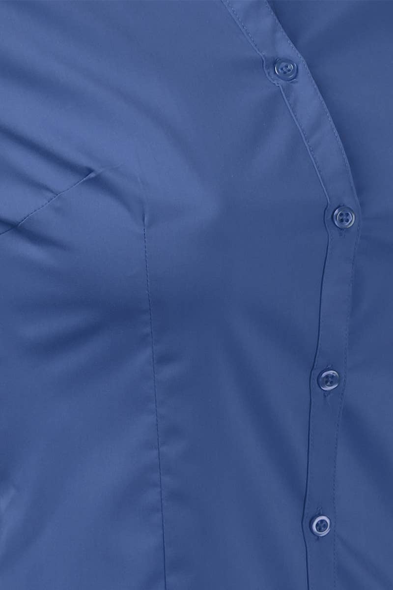 CWTDSL028_Button Down Long Sleeve Collared Shirts