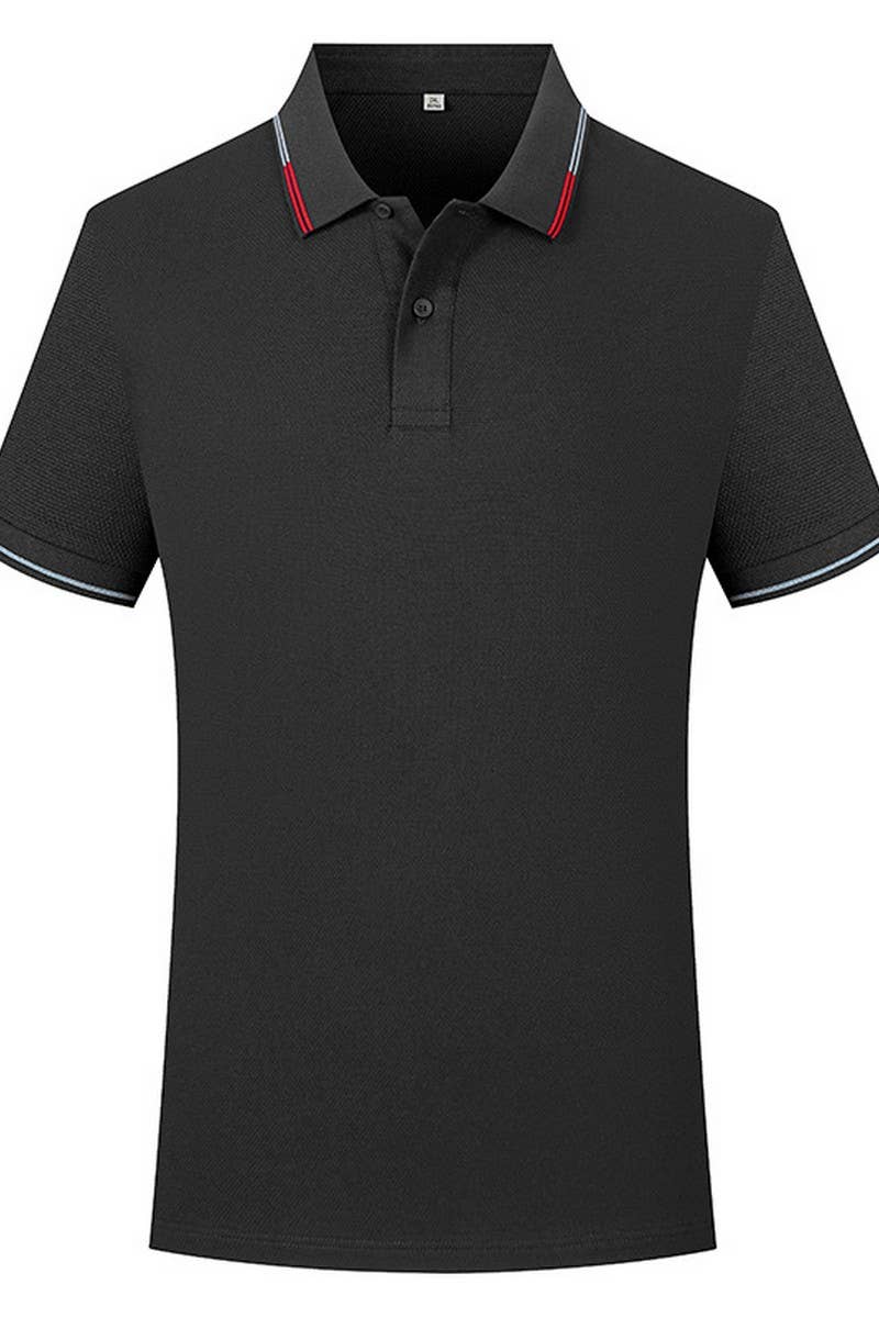 CWTBLS02459_MINIMALIST SOLID COLOR POLO SHIRT