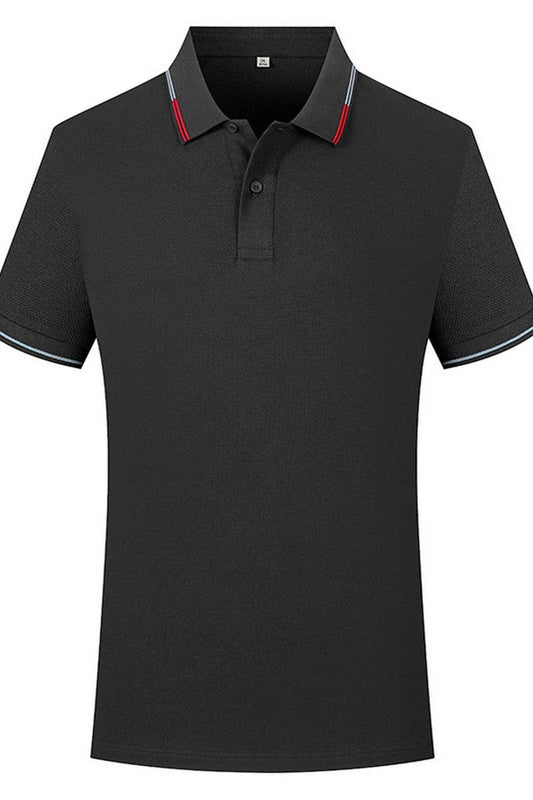 CWTBLS02459_MINIMALIST SOLID COLOR POLO SHIRT