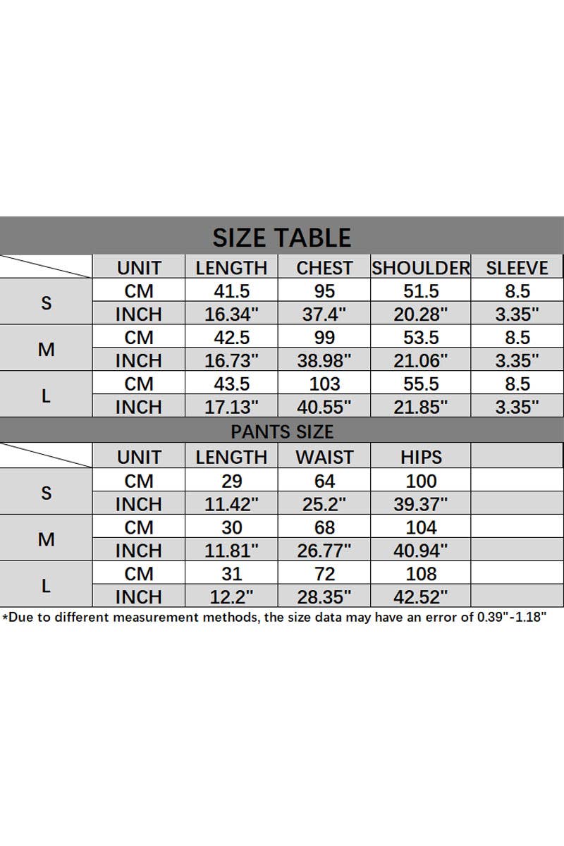 CWSPJ0228_COMFORTABLE AND SOFT RUFFLED TWO-PIECE PAJAMAS