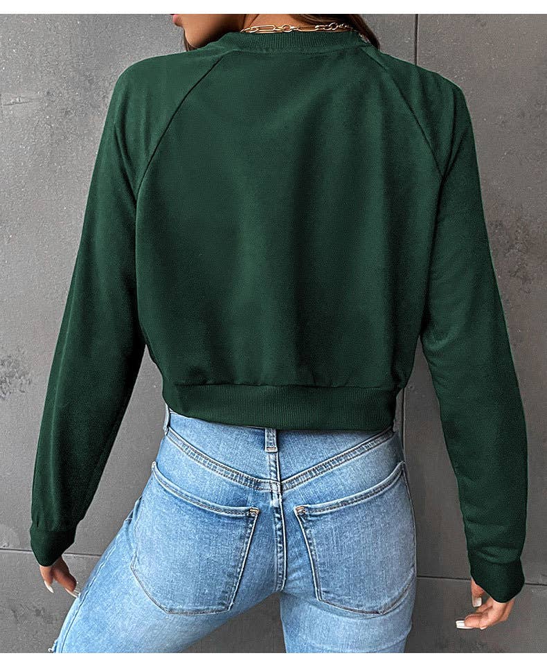 Casual sports shoulder sleeve hoodie