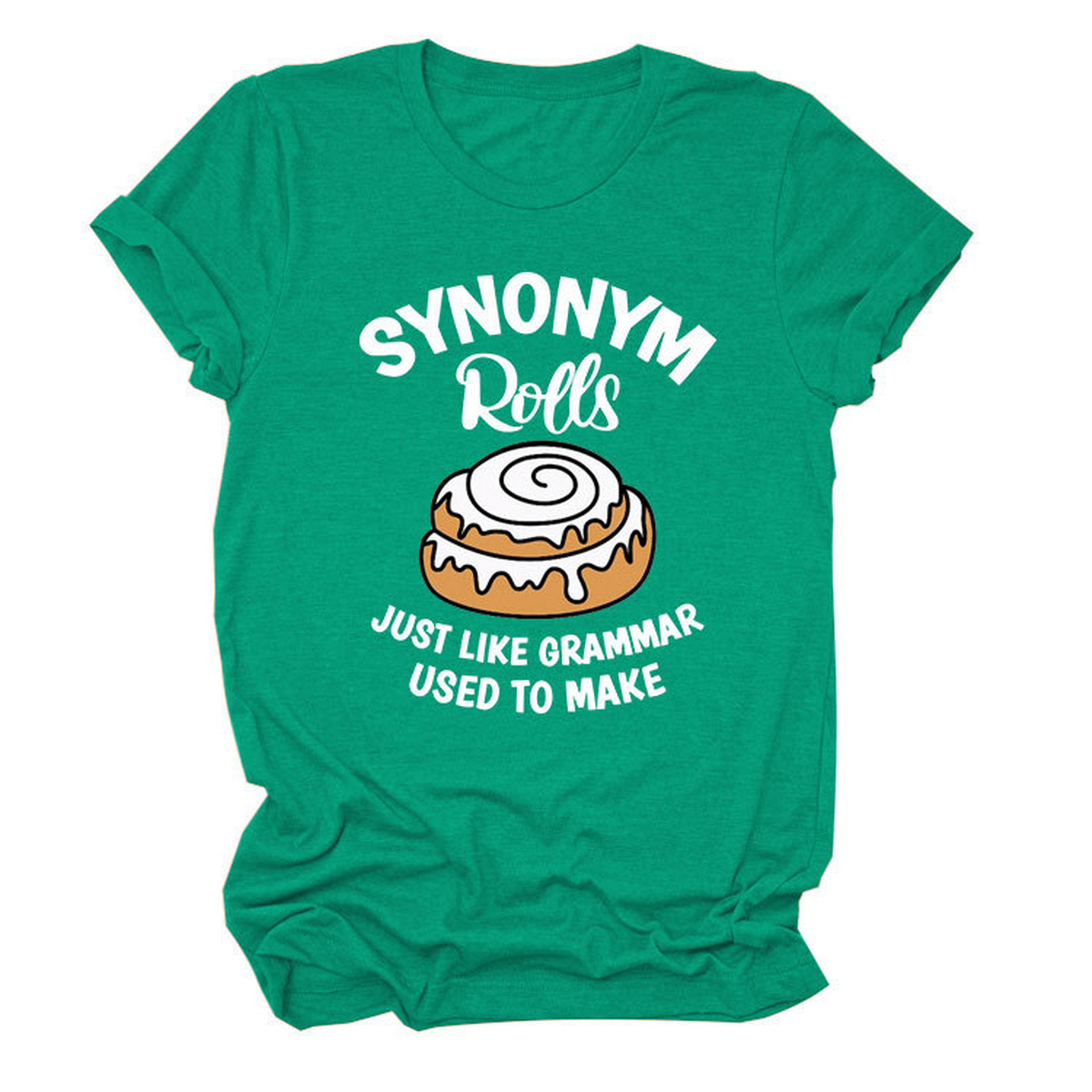 Loose Fit Women¡¯s T-Shirt with Cute Graphic