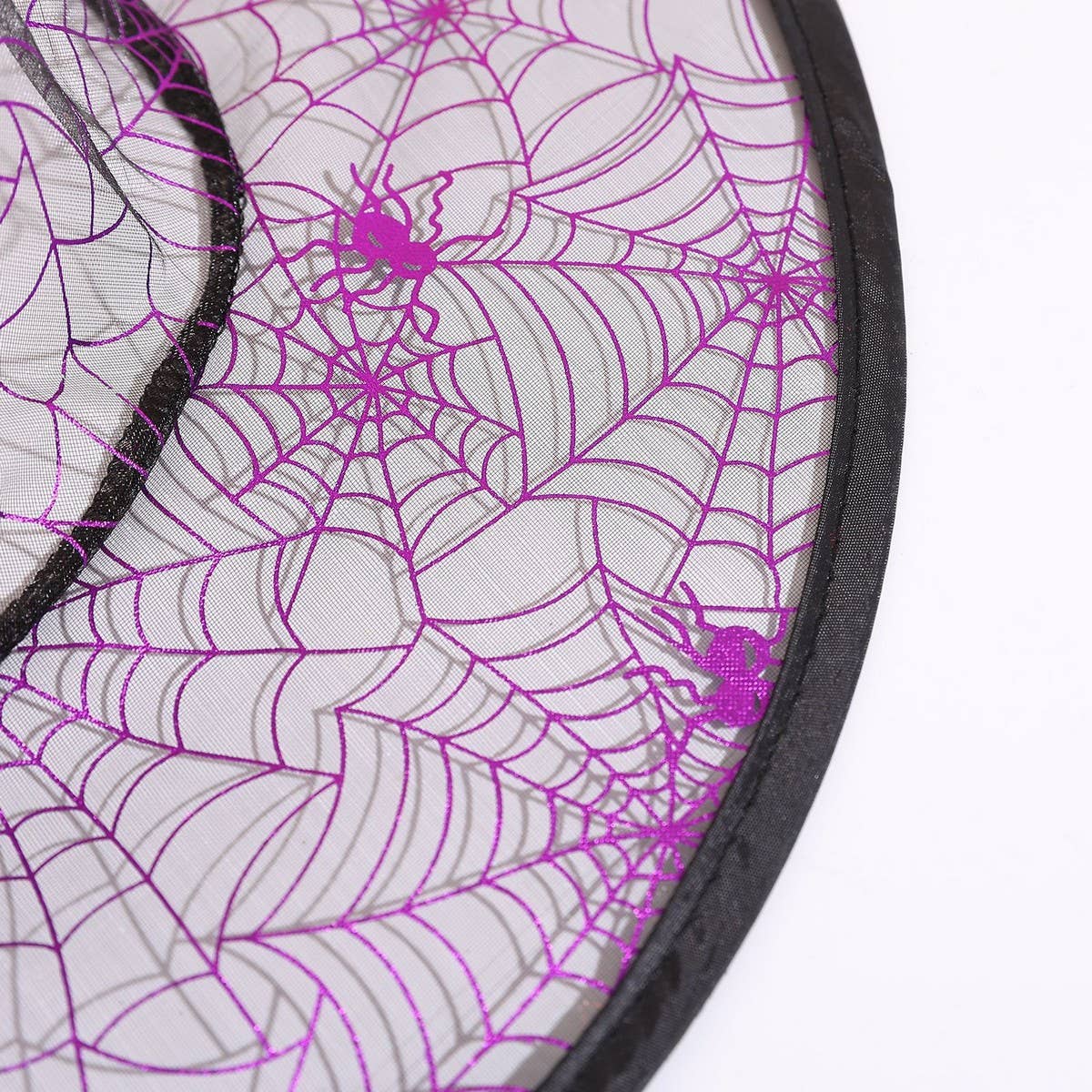 CWAH4029_HALLOWEEN PARTY SPIDER WEB WITCH HAT