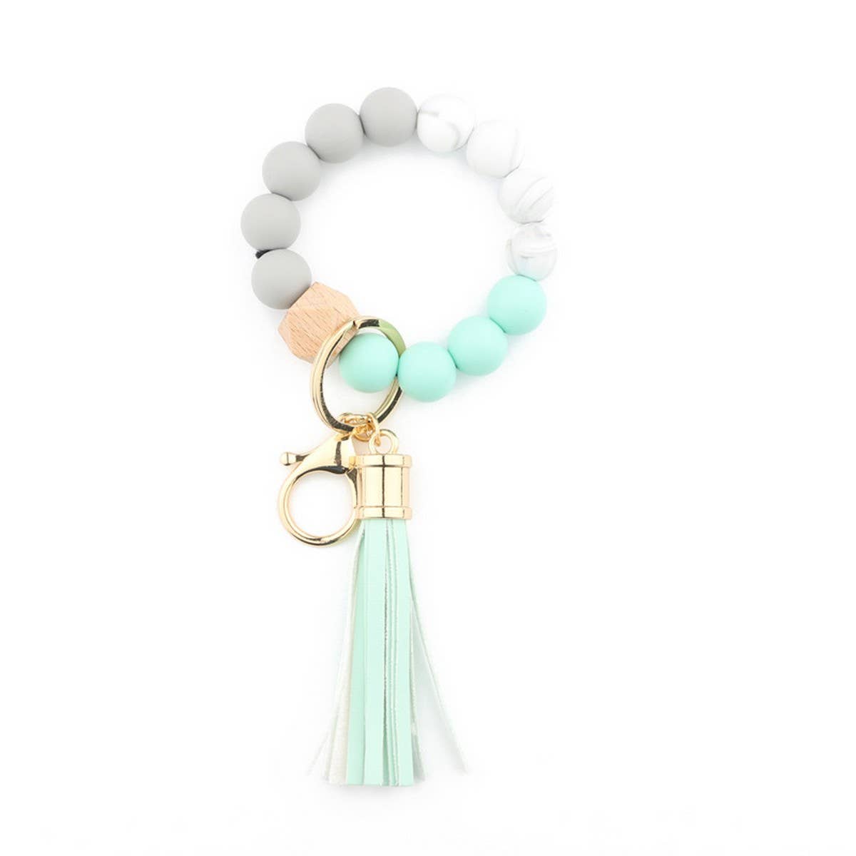 COLORFUL KEYCHAIN TASSEL BRACELET