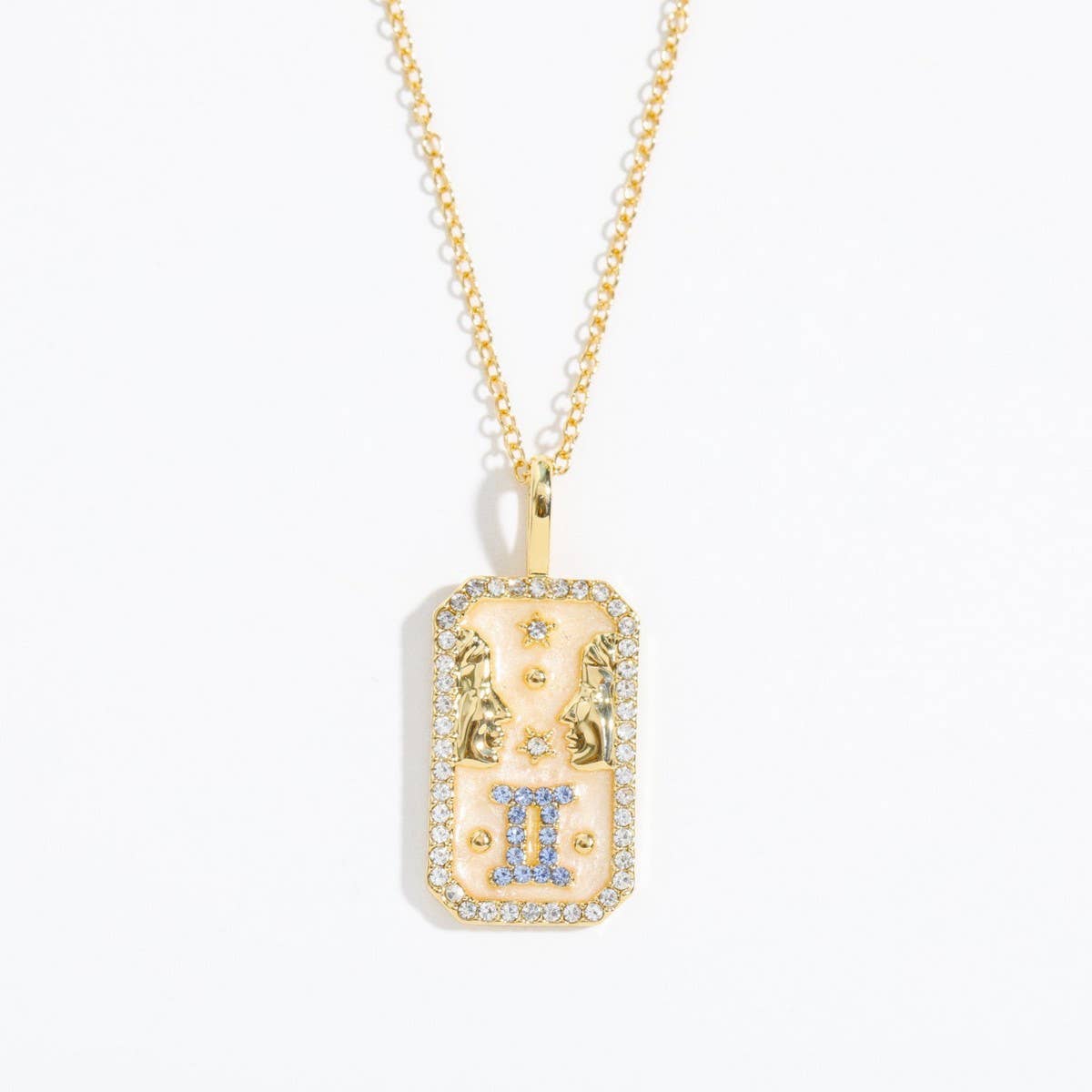 NEW CREATIVE 12 CONSTELLATIONS ZIRCON NECKLACE