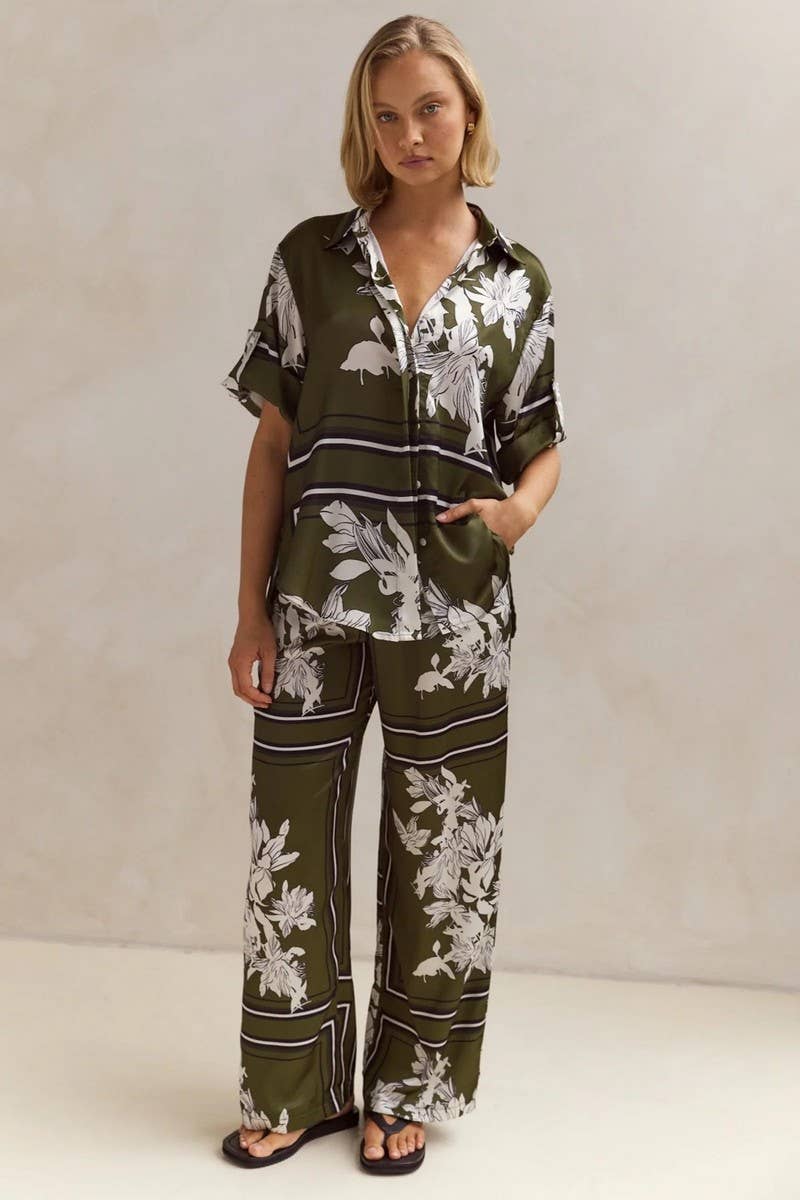 CWSS1205_SUMMER HOME WEAR FASHION CASUAL SUIT