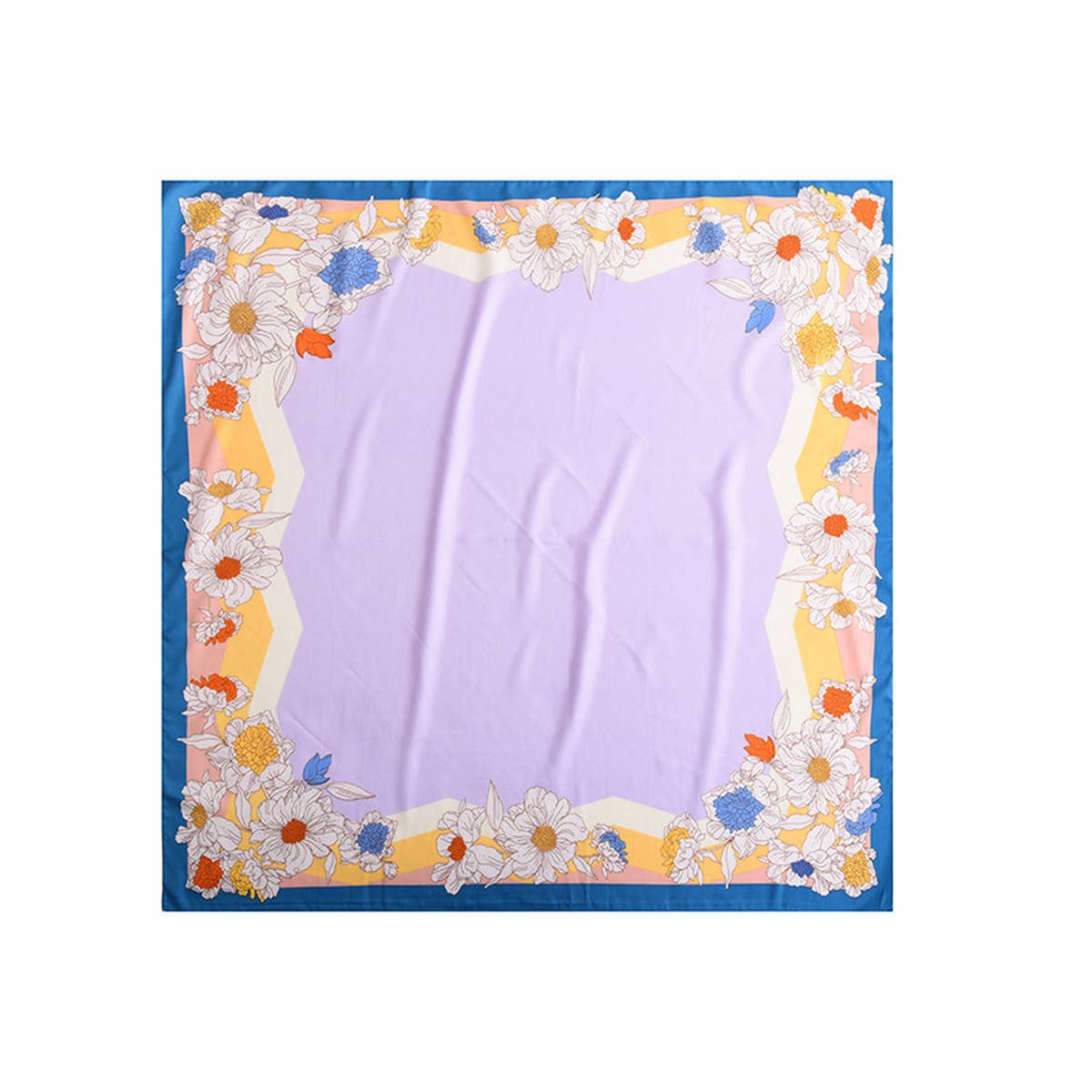 CWASC2409_ELEGANT CASUAL SILK SCARF WITH FLOWER EDGING