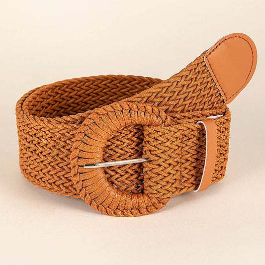 VERSATILE NEW STYLE WOVEN WIDE BELT_CWABE0454