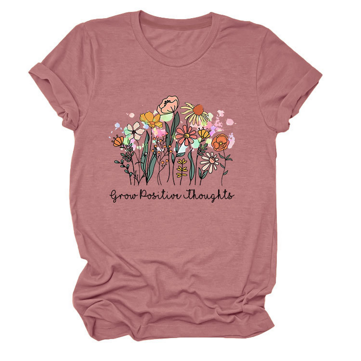 Women??¢s Casual Crew Neck T-Shirt, Soft Fit_CWTTS1488
