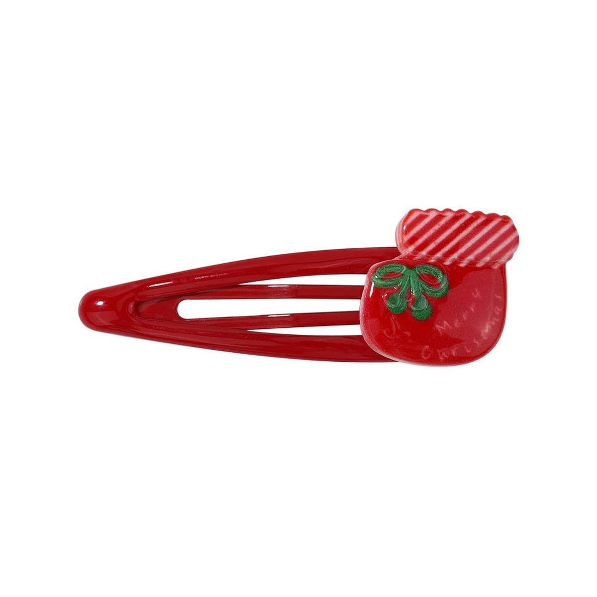 Christmas Candy Stocking Cartoon Drop Hair Clip