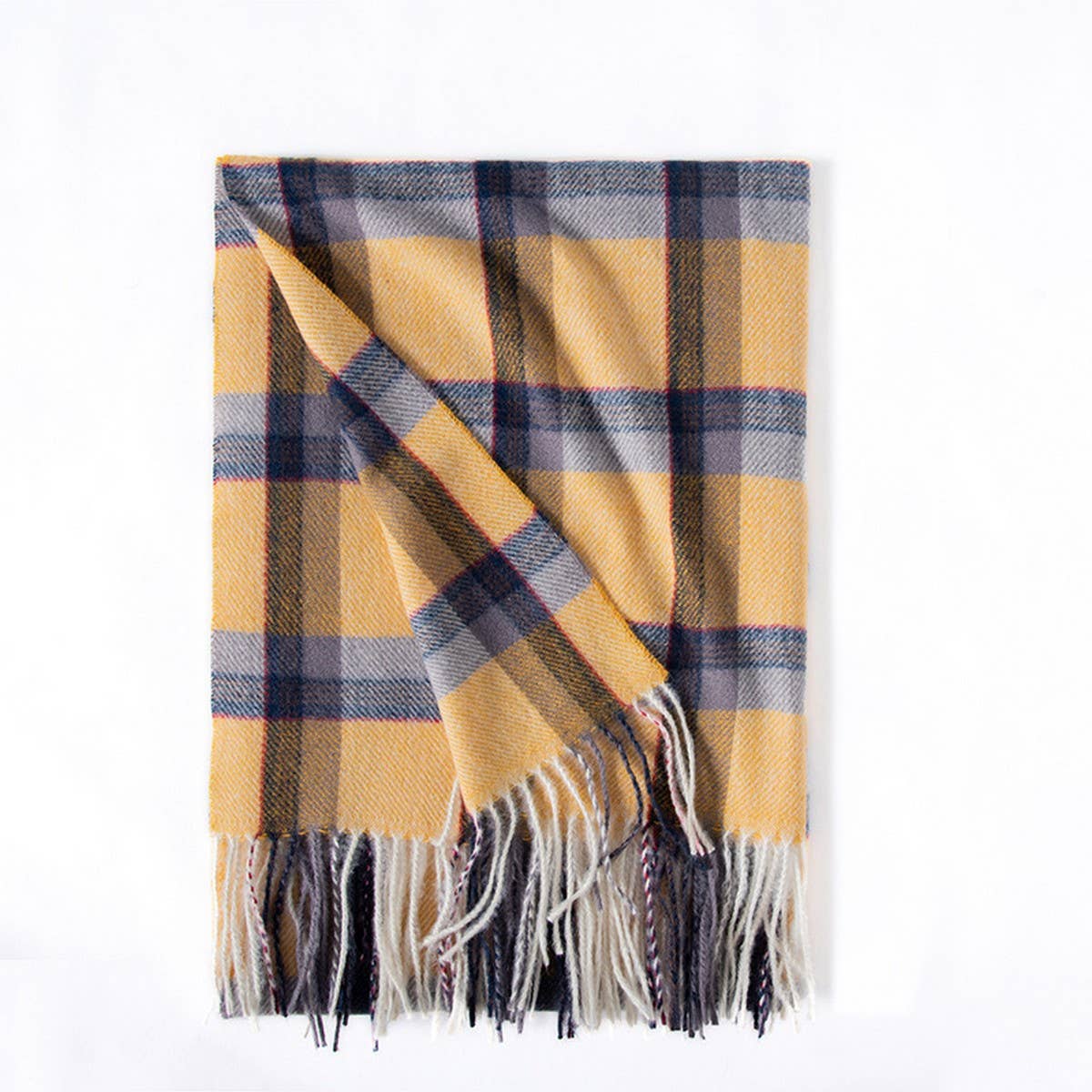 WINTER  SHAWL WRAPS BIG GRID SOFT BLANKET SCARFS