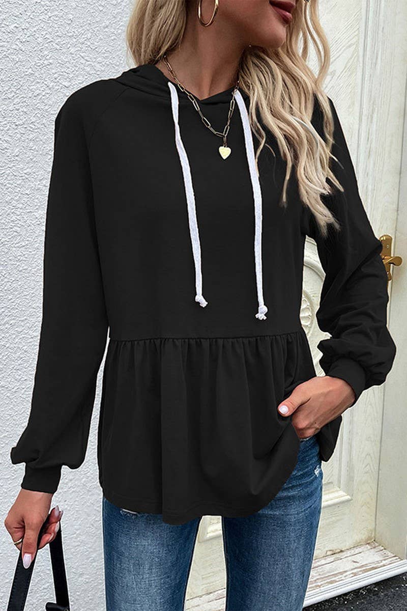 CWOHOL1089_MULTICOLOR DESIGN HOODED SOLID COLOR SWEATSHIRT