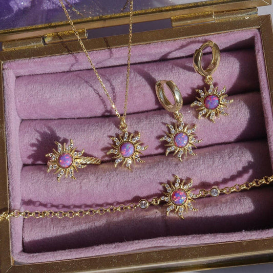 Trendy Colorful Sunflower Drop Earrings