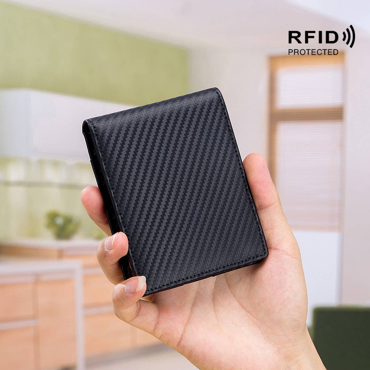 ULTRA-THIN SHORT MULTIFUNCTIONAL LEATHER WALLET_CWAB3777