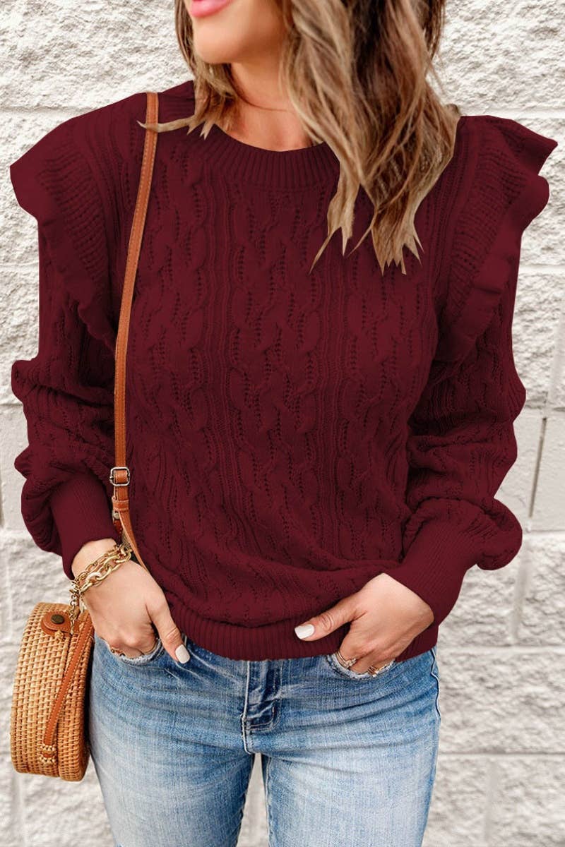 CWOSWL6325_HEAVY-BOTTOMED LONG-SLEEVED SWEATER IN WINTER