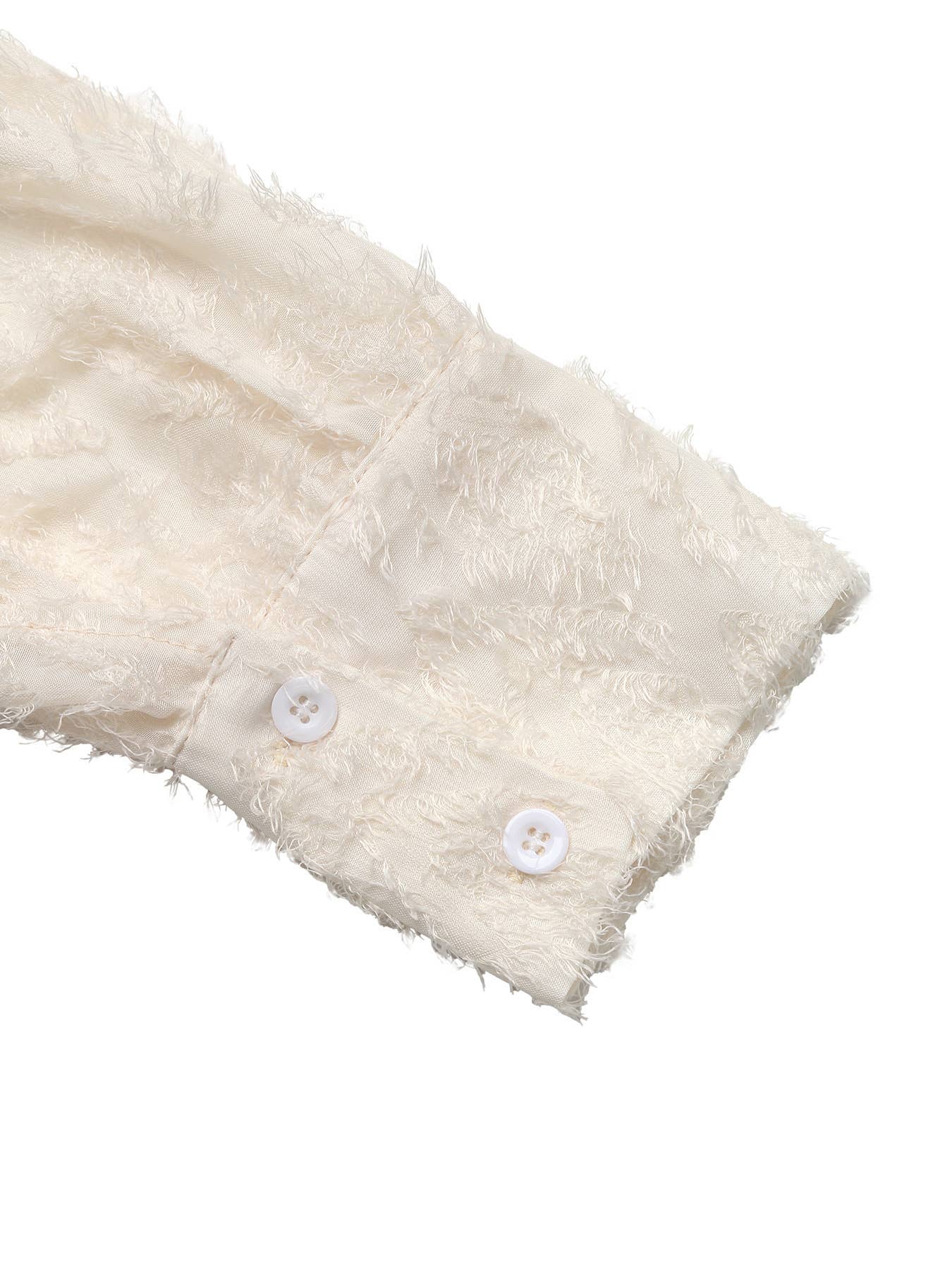 Diamond-patterned suit collar long-sleeved shirt