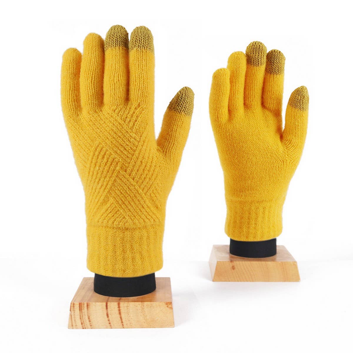 WINTER DOUBLE LAYER TOUCH SCREEN KNITTED GLOVES_CWAG0372