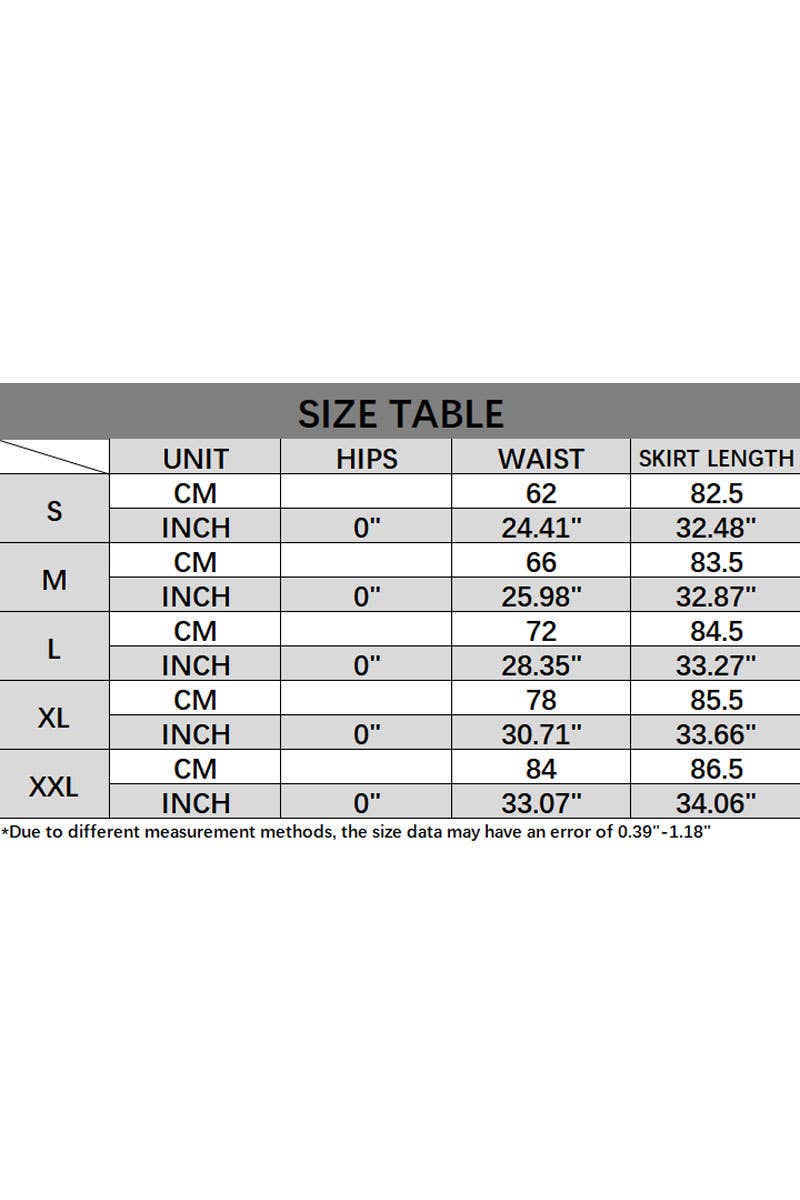 CWBMS0425_SOLID COLOR TWIST LOOSE MID-LENGTH SLIT HIP SKIRT