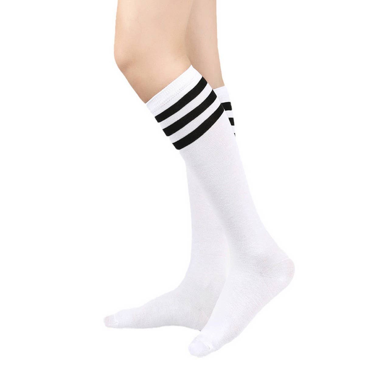 CWMM10064_WOMEN KNEE-HIGH SOCKS FOR SCHOOL &AMP  PERFORMANCE