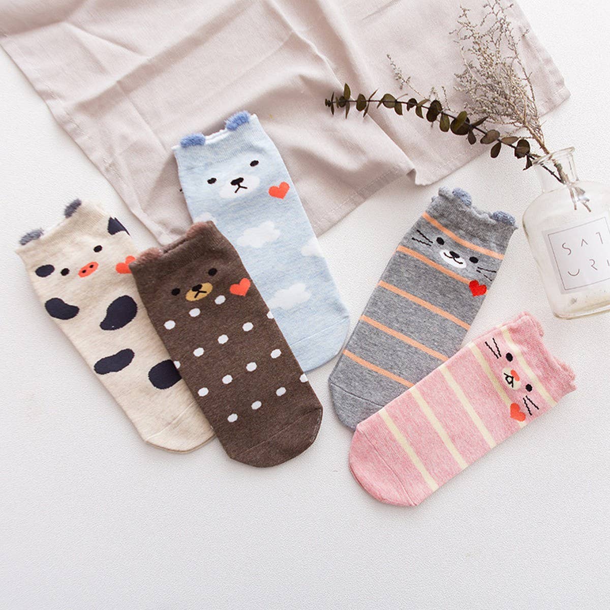 NEW STYLE CARTOON SHIN-CHAN COTTON WOMEN'S SOCKS_CWMS1397