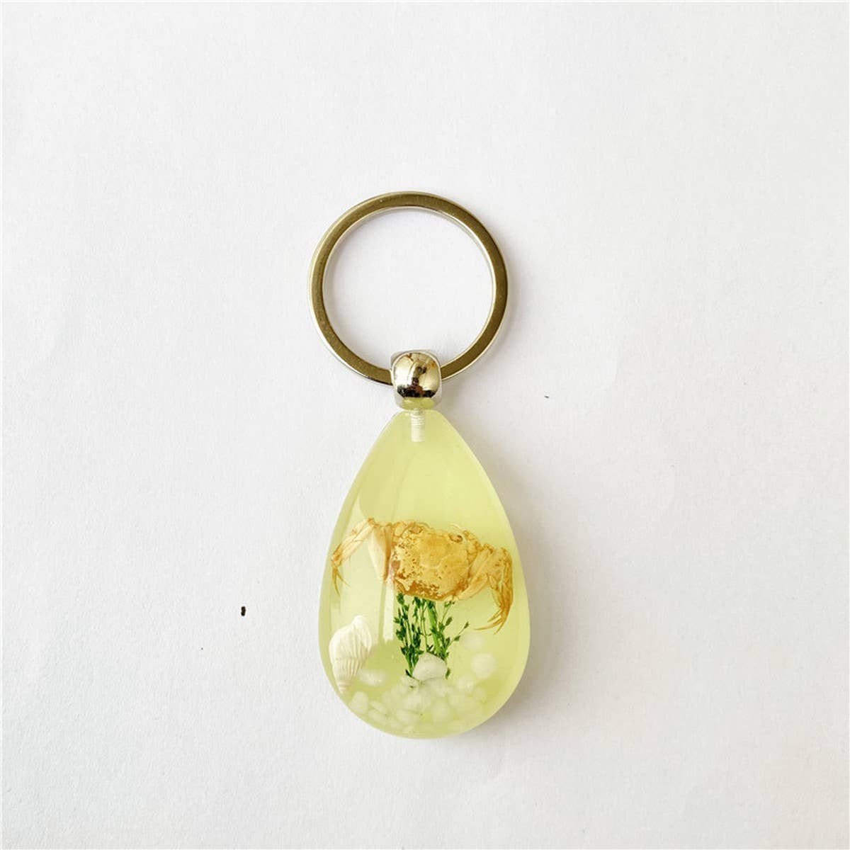 NEW LUMINOUS CRAB OCEAN CAR KEYCHAIN PENDANT